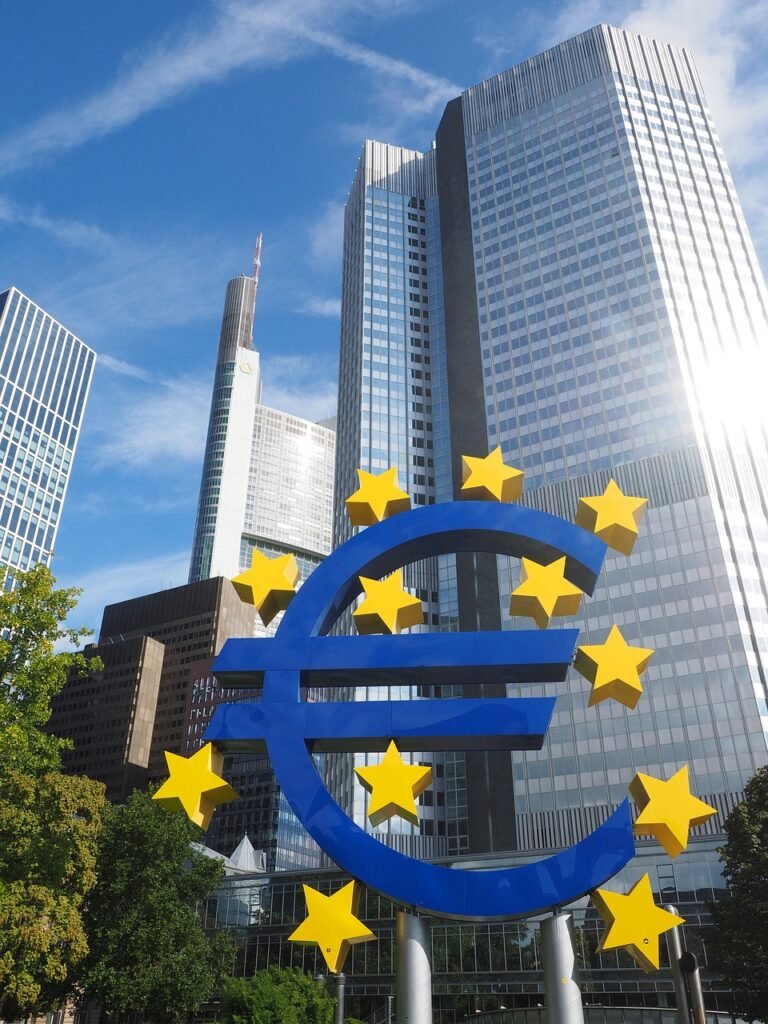 The European Central Bank is the central bank for the euro and is responsible for monetary policy in the eurozone. It was officially established in 1998 and is headquartered in Frankfurt am Main, Germany.