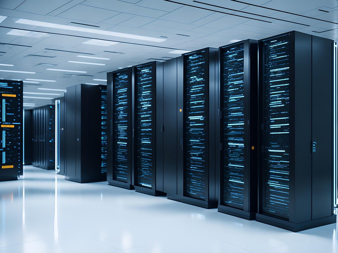 A data center is a dedicated facility that houses computing resources and infrastructure, such as servers, storage systems, and networking equipment.