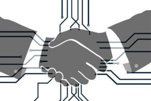 A smart contract is a piece of computer code stored on a blockchain that runs when certain conditions are satisfied.